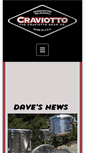 Mobile Screenshot of craviottodrums.com